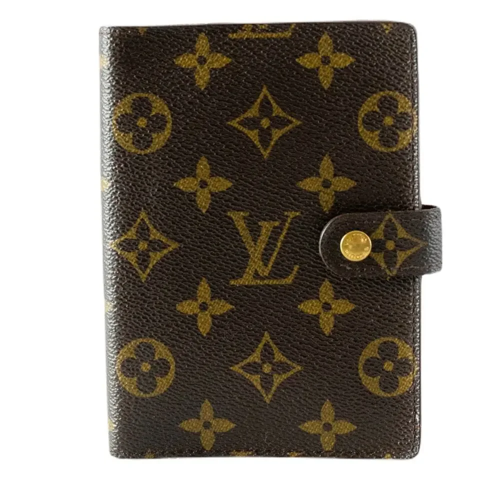 Louis Vuitton Agenda PM Passport Cover Authentic #SP2192 w/box, duster,lock+key